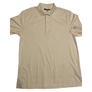 Greg  Norman Polo SZ  Large Butter Yellow  Golf Activewear Athleisure‎